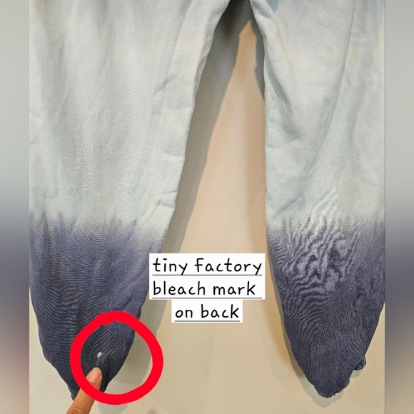 Polo Ralph Lauren Men's Size Small Blue Dip Dye Comfy Sweatpants Pull On Cotton - Picture 5 of 11